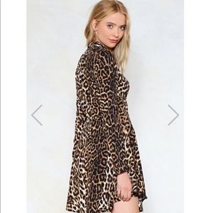 Nasty Gal Dresses - Nasty Gal Feline Yourself Leopard Dress Nasty Gal Dresses - Nasty Gal Feline Yourself Leopard Dress